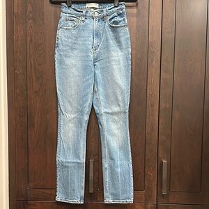 Abercrombie & Fitch Blue Straight Leg Jeans